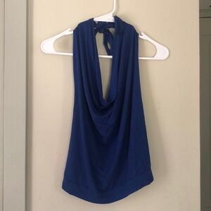 The Om Collection Sadhu Top XS in Royal Blue.